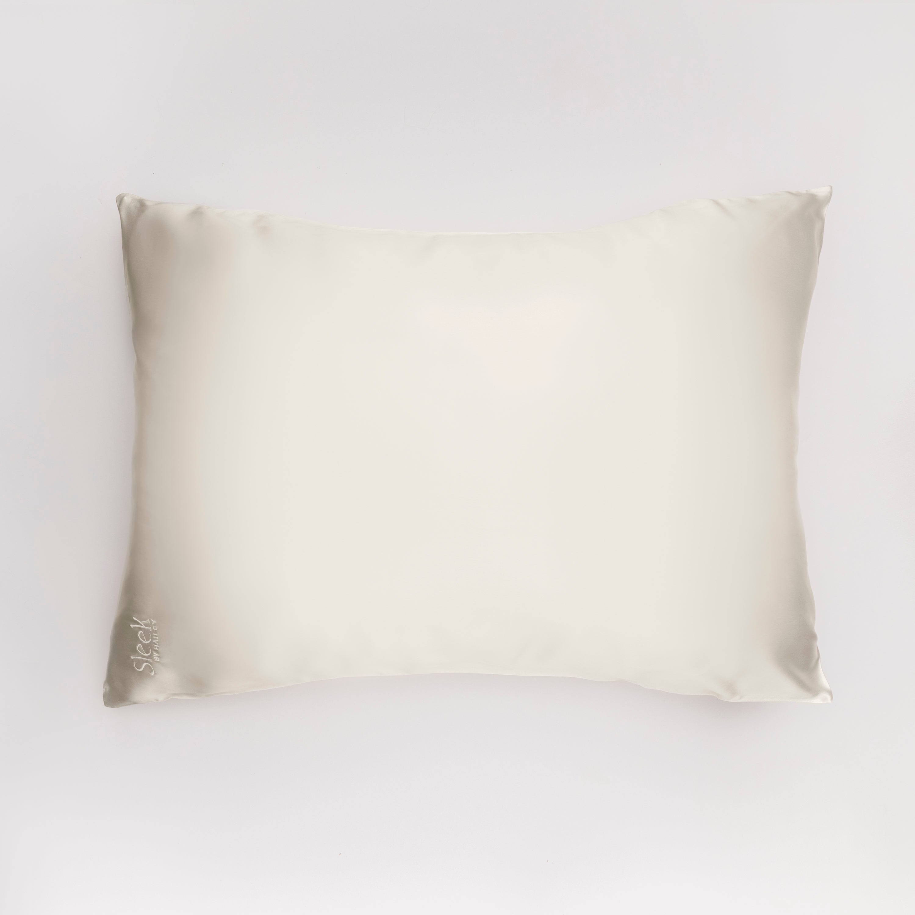 IVORY SILK PILLOWCASE – Sleek by Hailey